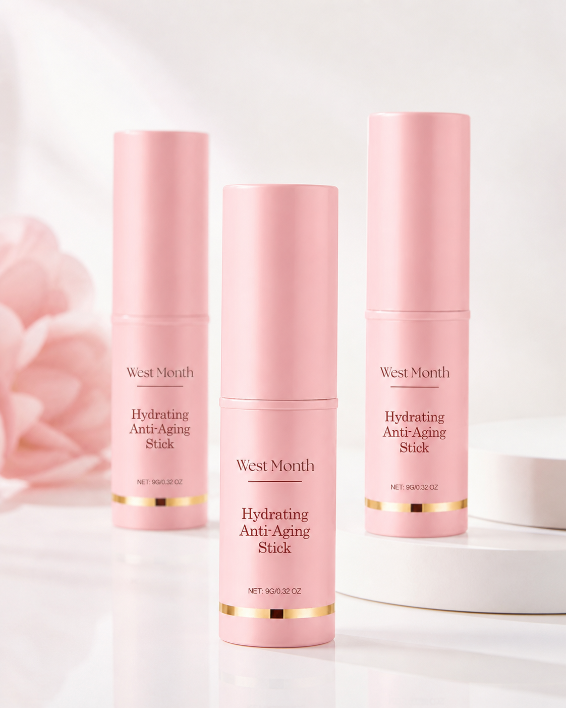 Old (dont use)West&Month Hydrating Facial Stick — Fade Fine Lines, Lift & Firm for Radiant Younger Skin
