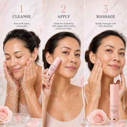 Old (dont use)West&Month Hydrating Facial Stick — Fade Fine Lines, Lift & Firm for Radiant Younger Skin