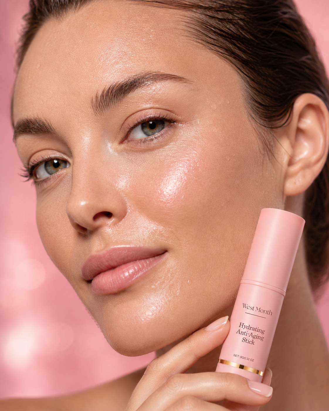 Old (dont use)West&Month Hydrating Facial Stick — Fade Fine Lines, Lift & Firm for Radiant Younger Skin