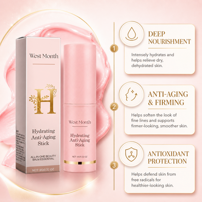Old (dont use)West&Month Hydrating Facial Stick — Fade Fine Lines, Lift & Firm for Radiant Younger Skin