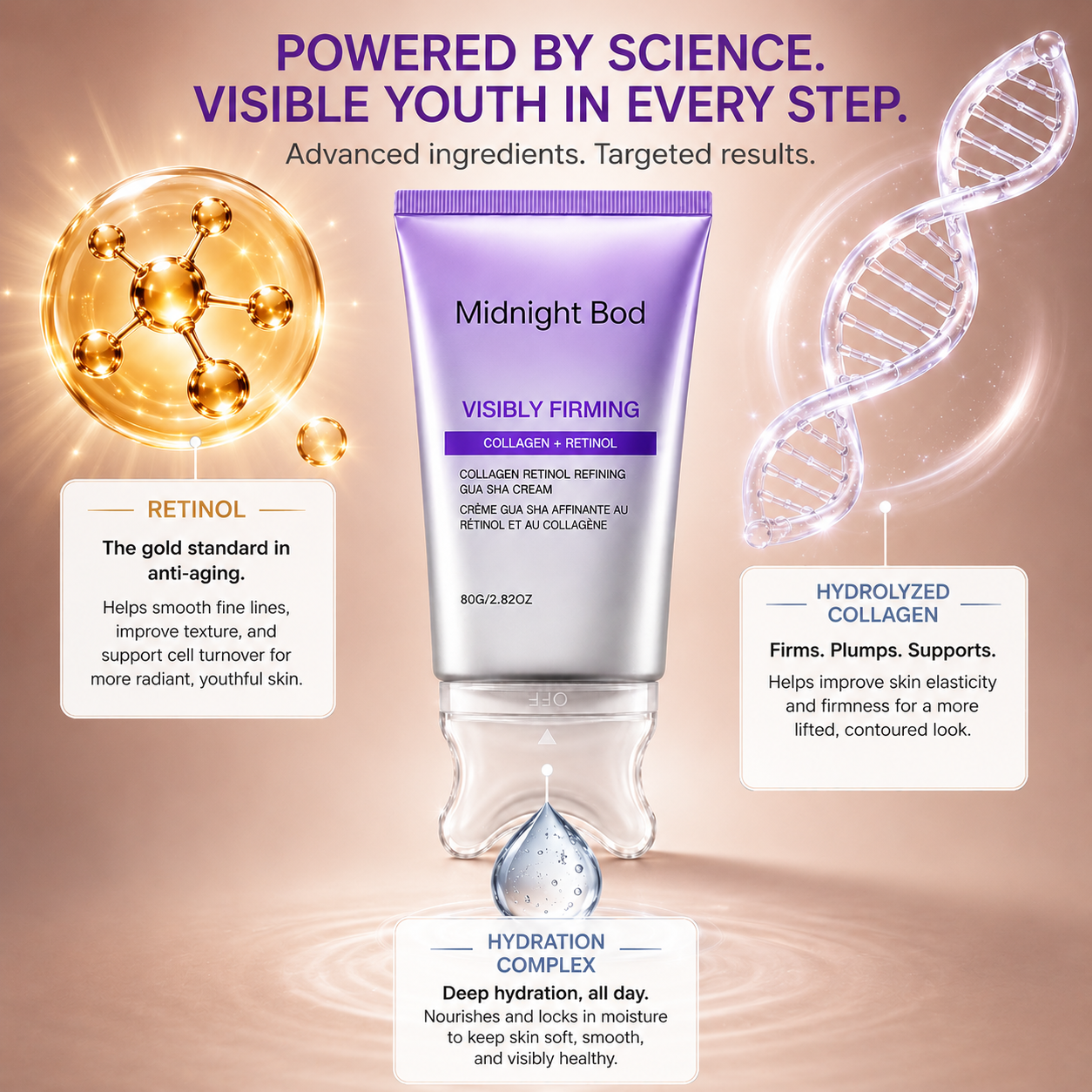 MAISON LIFT — Sculpt Stick (collagen + retinol gua sha cream)
